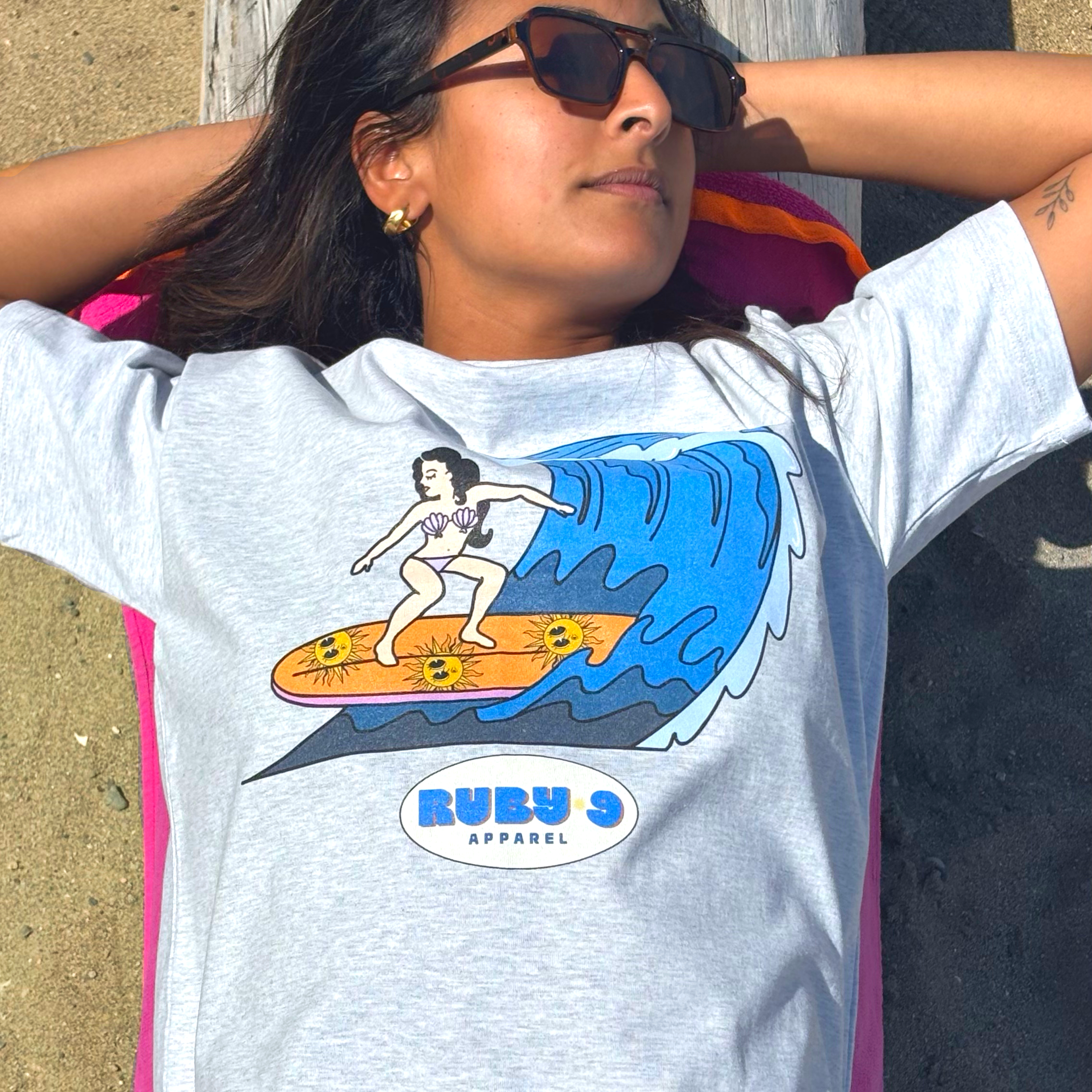 Ruby 9 Life's About Balance Boxy T-Shirt