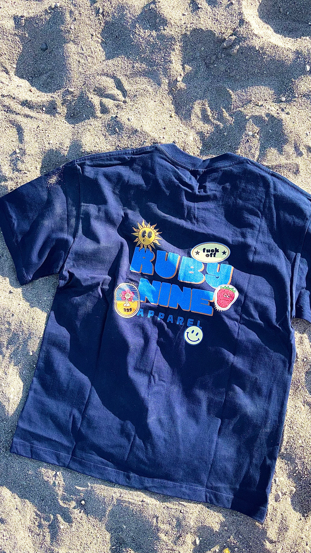 Ruby 9 Sticker Bomb Boxy T-Shirt